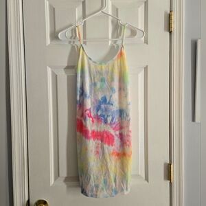 Parisian Pastel Tie-Dye Dress Nwt